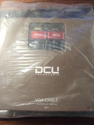 Cable VGA DCU 3m Aluminio