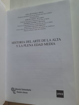 Historia del Arte de la Alta y la Plena Edad Media
