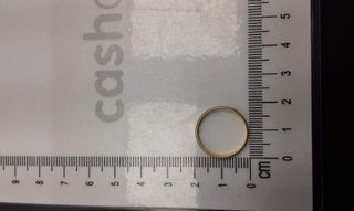 alianza oro 18k