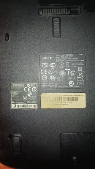 Portátil Acer Aspire 5738 - Gris