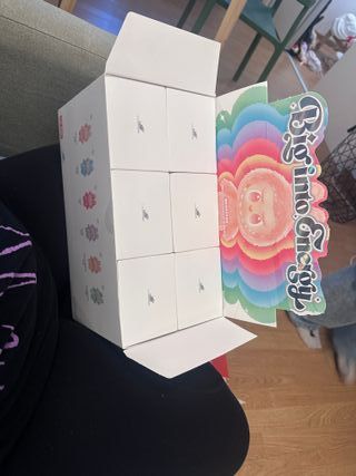 Llavero Labubu Big into Energy originales