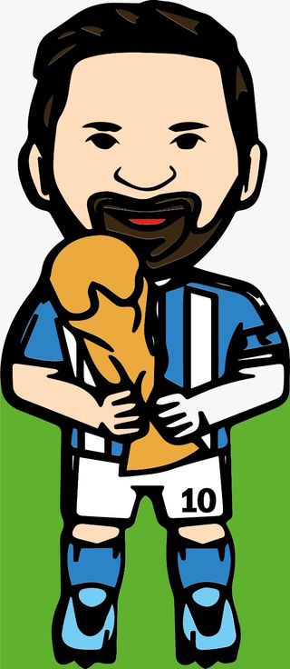 Piñata Messi 50cm - Fútbol