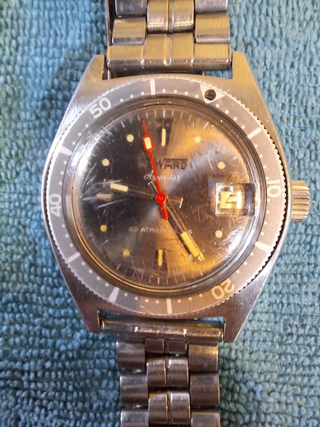 Reloj Duward Aquastar Vintage