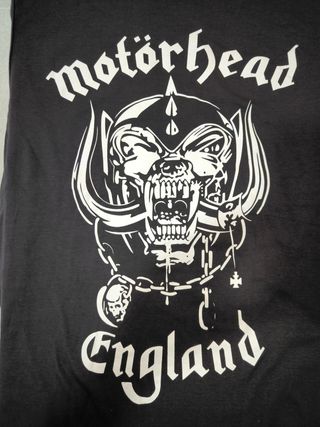 Camiseta Motorhead negra