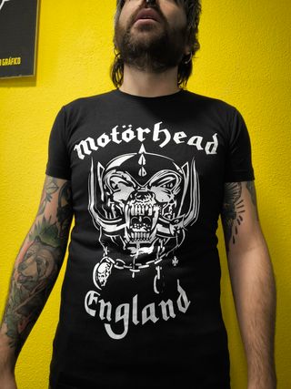 Camiseta Motorhead negra