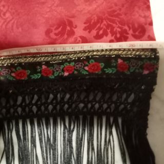 Oferta de conjunto: Fajín y cachirulo baturro rojo