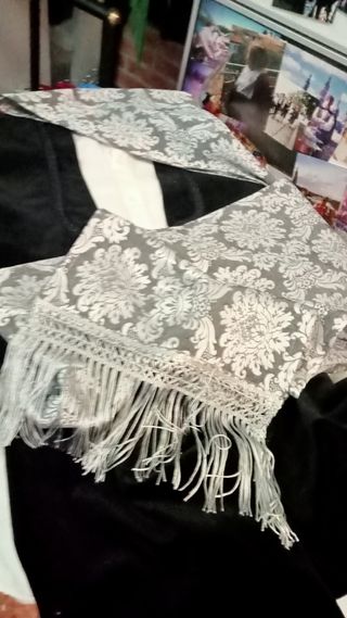 Oferta de conjunto: Fajín y cachirulo baturro rojo