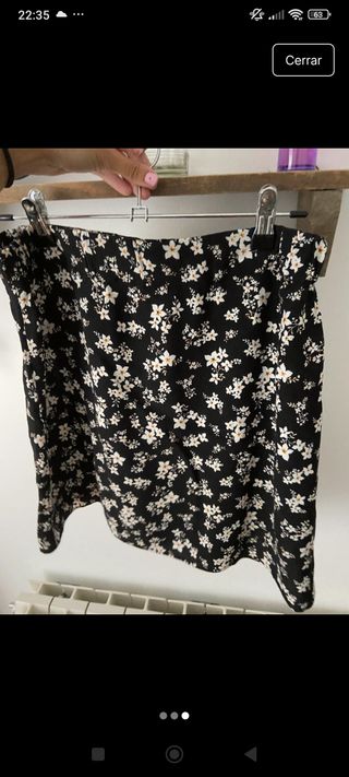 Mini Falda Lefties Flores