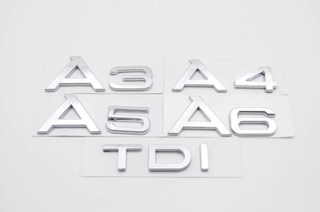 EMBLEMA AUDI LETRAS AUDI A3