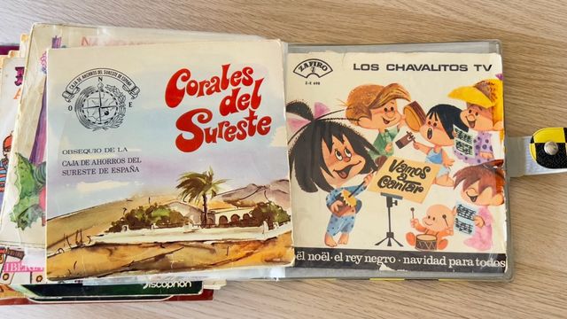 Estuche discos vinilo 7" -Compilación