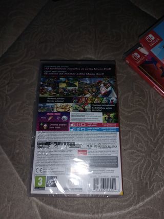 Mario kart 8 Deluxe sin abrir