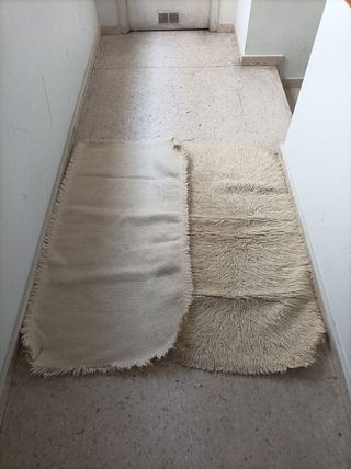 Alfombras de lana.
