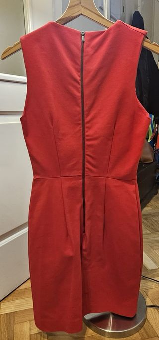 Vestido rojo Mango talla S