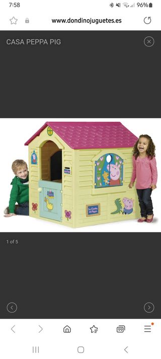 Casa Peppa Pig Infantil
