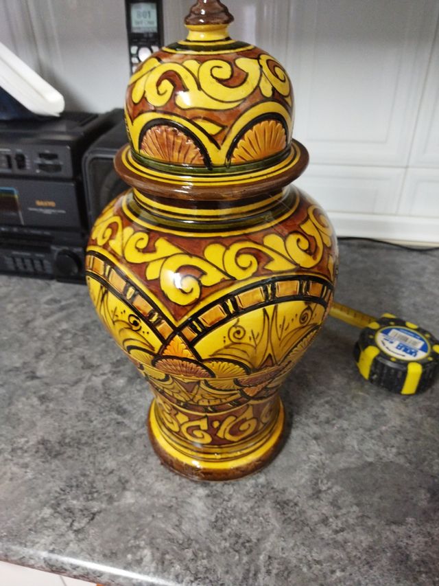 Jarrón cerámico marroquí