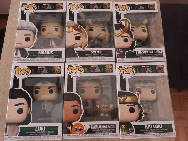 6 Funko Pop! Loki
