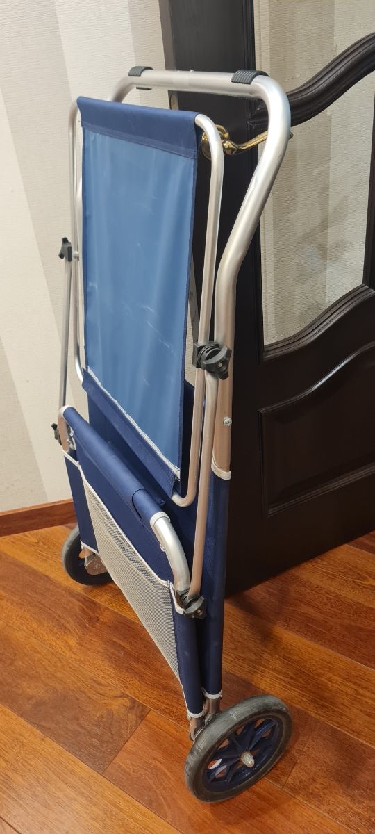 Tumbona playa carro- con ruedas