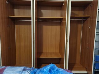 Armadio 6 ante legno bianco beige