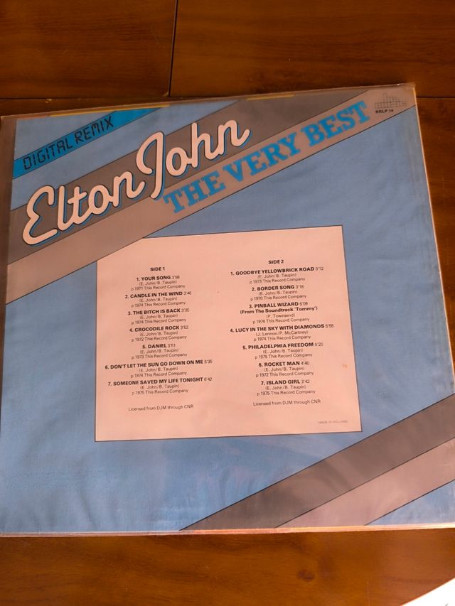 Vinilo Elton John - The Very Best