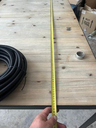 Mesa comedor estilo industrial madera metal