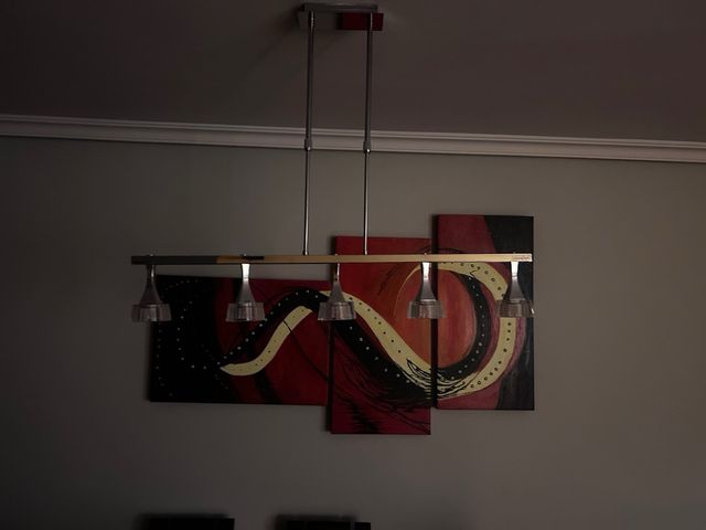 Lámpara Comedor Moderna 5 luces