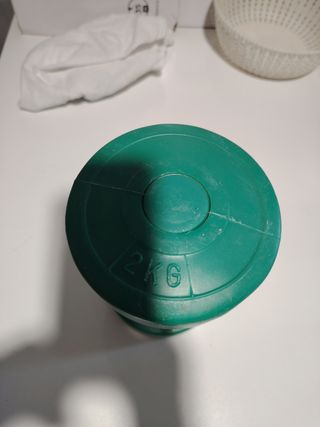 Pesas de plástico - 2kg