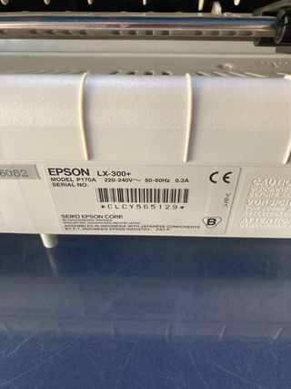 Impresora Epson LX-300+ Impresora matricial