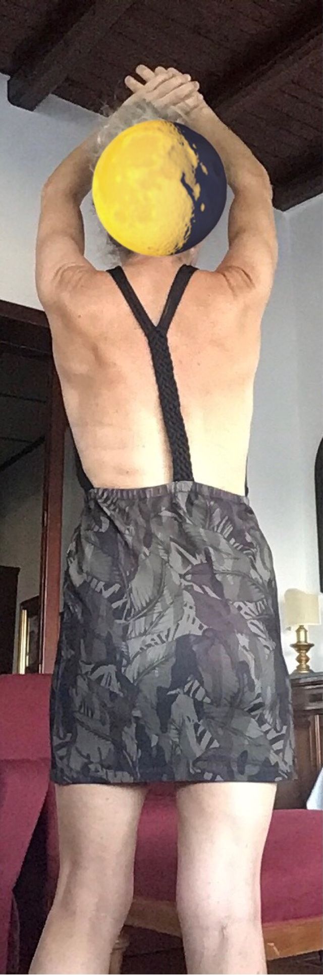 Miniabito estivo - grigio, verde oliva