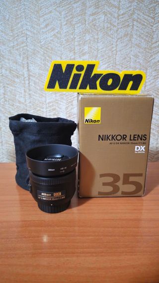 Objetivo Nikon 35mm f/1.8G DX