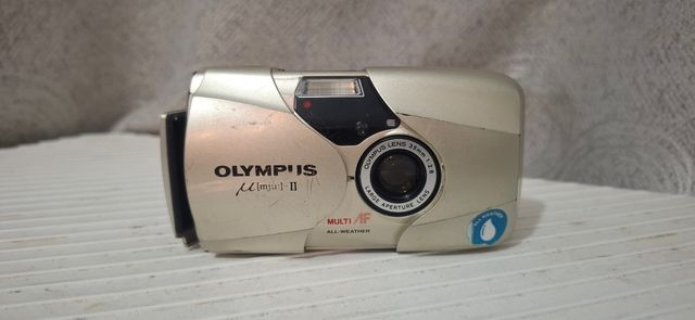 OLYMPUS mju II - Cámara compacta plata