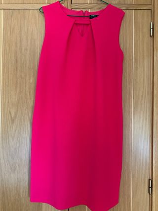 Vestido rosa fucsia, verano.