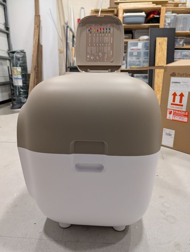 Arenero PetSnowy autolimpiable