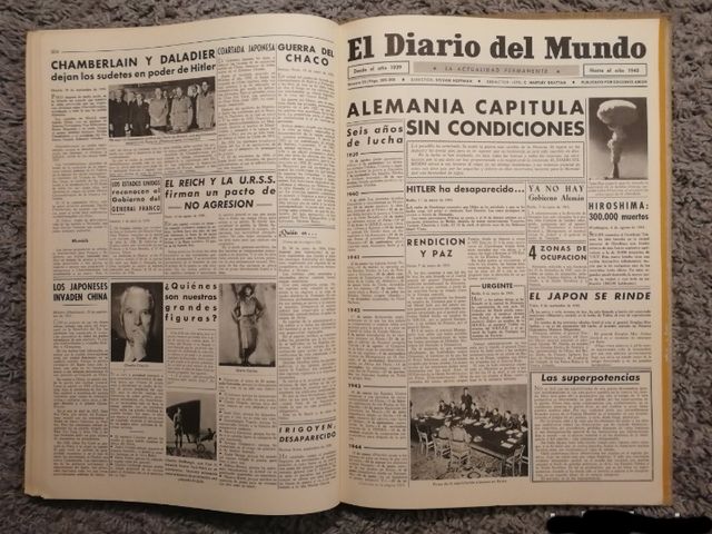 Diario del Mundo. Eds. Arión