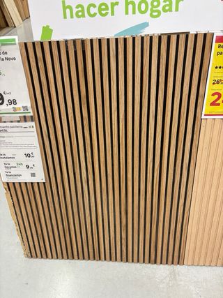 Panel madera 3D - Revestimiento pared