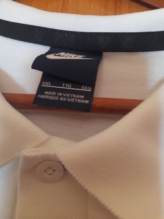 Polo Nike blanco hombre