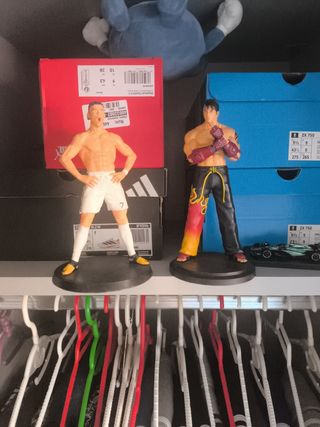 Figuras Cristiano Ronaldo & Tekken 3d las dos 15