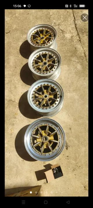 Llantas braid 13 pulgadas Renault 5 GT turbo