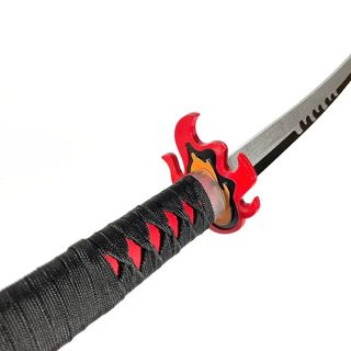Katana Tanjiro: Espada Decorativa + Soporte 
