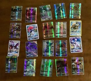 20 cartas Pokémon GX