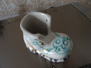 Portapiantina/Portapenne Scarpa Ceramica