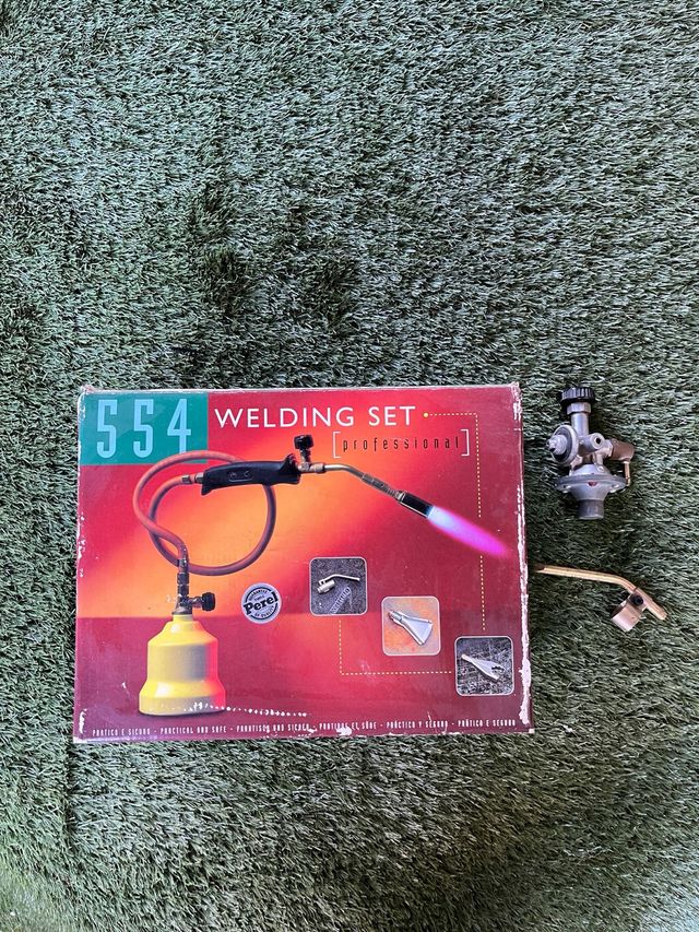 Soldador a butano Perel 554 Profesional