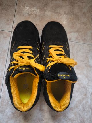 Zapatos seguridad WALKSAPE negros-amarillos