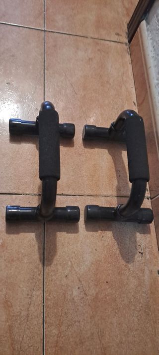 PESAS BARRAS AGARRES PARA HACER FONDOS