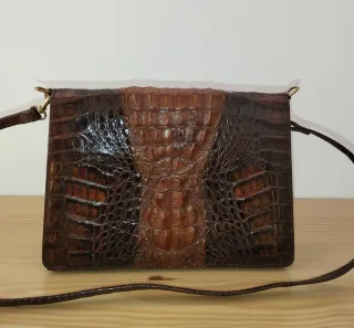 BOLSO PIEL DE COCODRILO