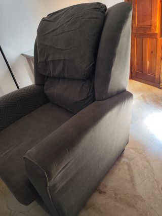 Sillón relax gris