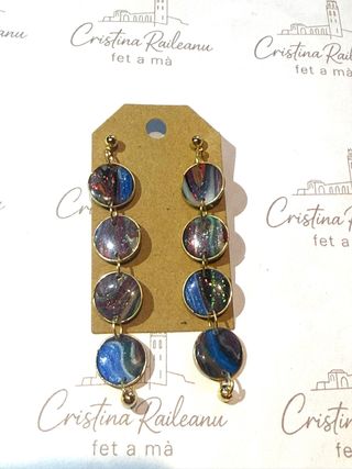 Pendientes artesanales Cristina Raileanu