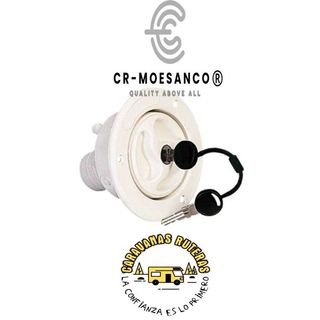 Bocana redonda blanca de llenado depósito