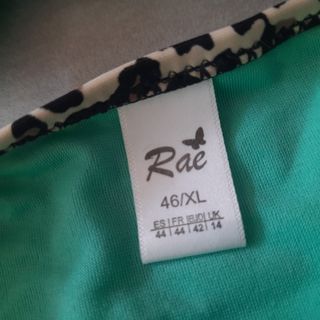 Bikini leopardo - beige y turquesa