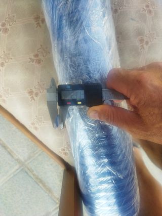 Rotolo per tende in plastica PVC lungo 150 m