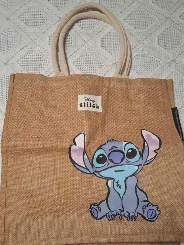 Bolsa Stitch Disney - Rafia